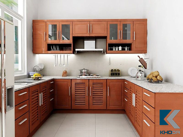 Tủ bếp gia đình mẫu nào vừa đẹp vừa tiết kiệm chi phí?
